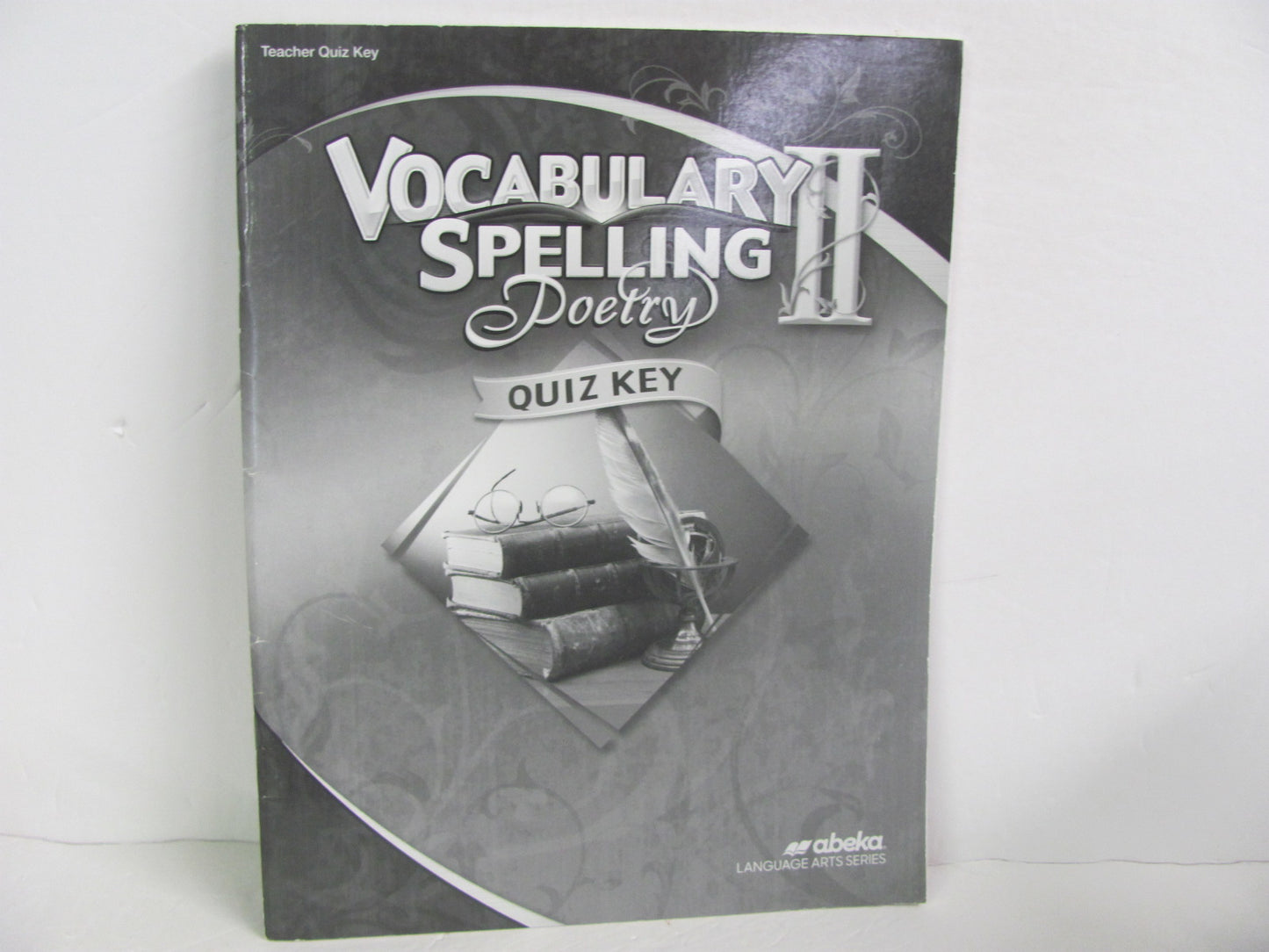 Vocabulary Spelling Poetry II Abeka Quiz Key Pre-Owned Spelling/Vocabulary Books