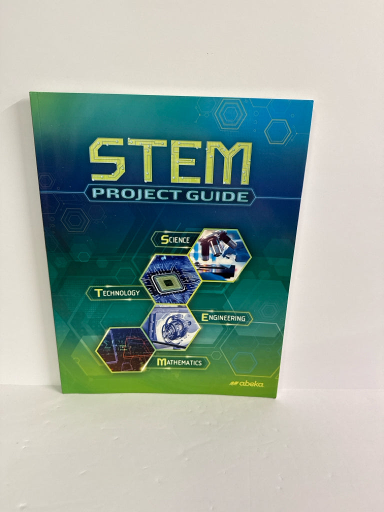 Stem Project Guide Abeka Guide  Pre-Owned 9th Grade Science Textbooks
