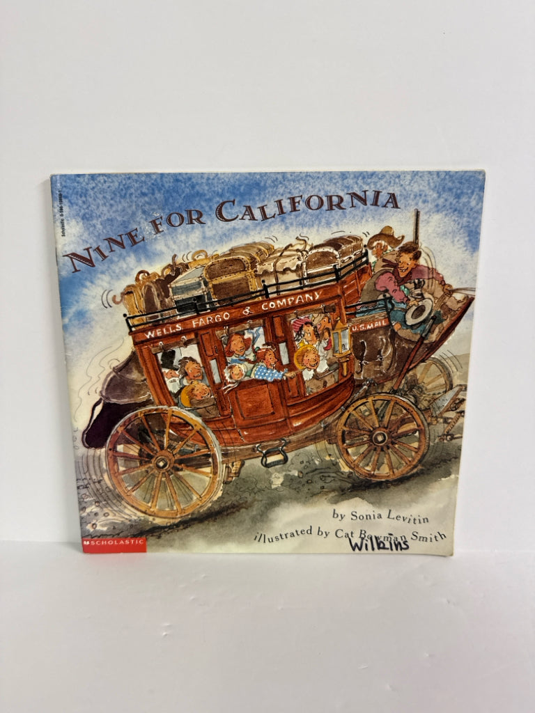 Nine for California Sonia Levitin Scholastic Paperback Books