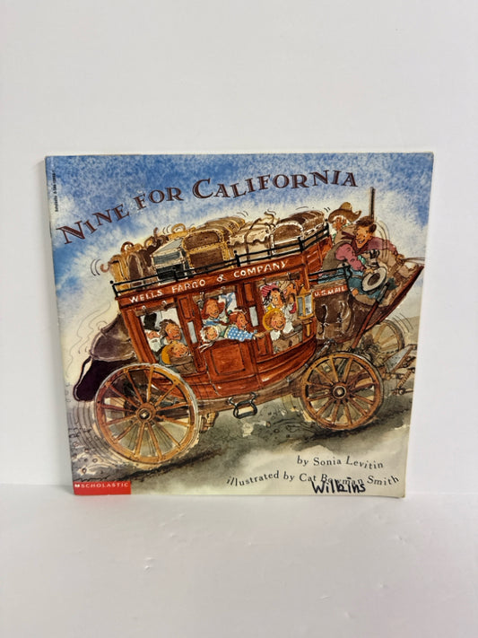 Nine for California Sonia Levitin Scholastic Paperback Books