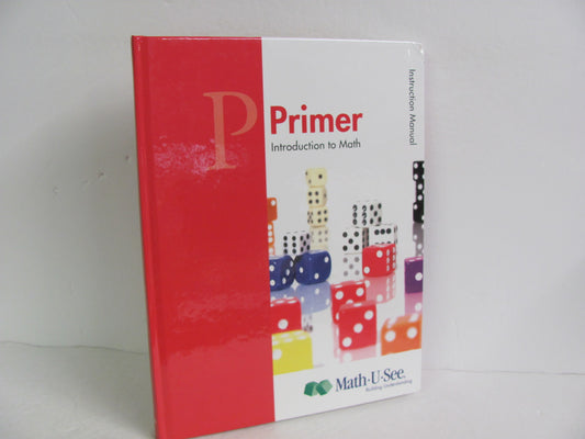 Primer Math U See Instruction Manual  Pre-Owned Demme Mathematics Textbooks