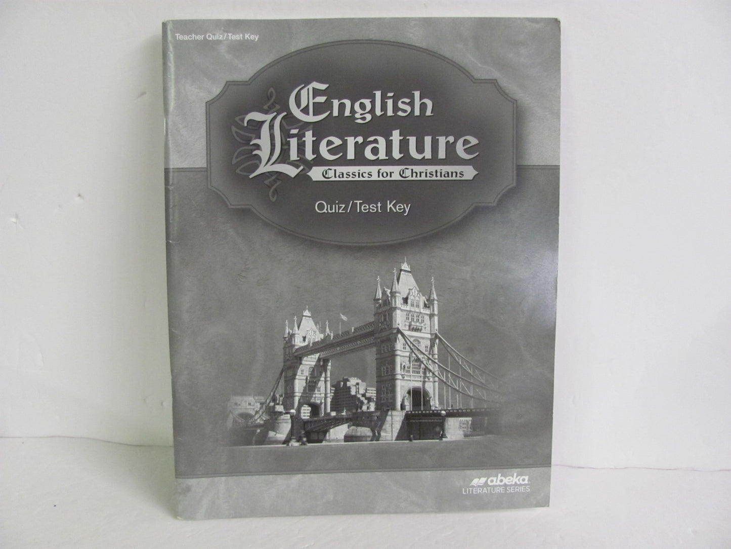 English Literature Abeka Quiz/Test Key  Pre-Owned 12th Grade Reading Textbooks