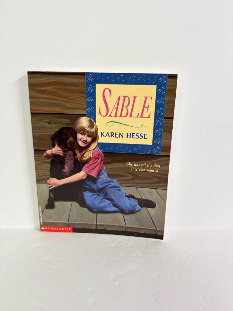 Sable Karen Hesse Scholastic Juvenile Books