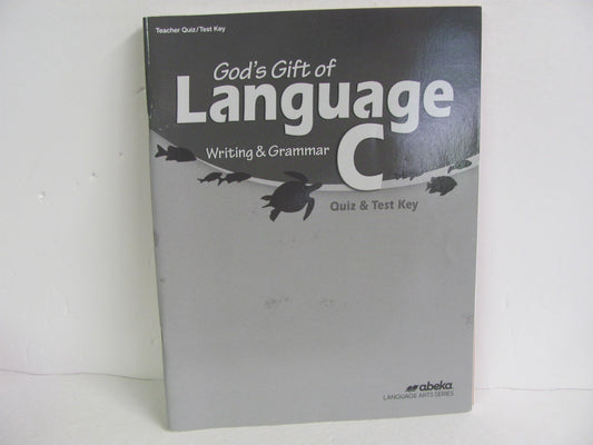 Language C Abeka Quiz/Test Key  Pre-Owned 6th Grade Language Textbooks