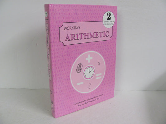Arithmetic 2 Rod & Staff Teacher Manual  Pre-Owned Mathematics Textbooks