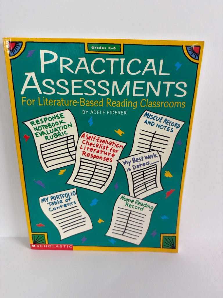 Practical Assessment Scholastic Pre-Owned Adele Fiderer Reading Textbooks