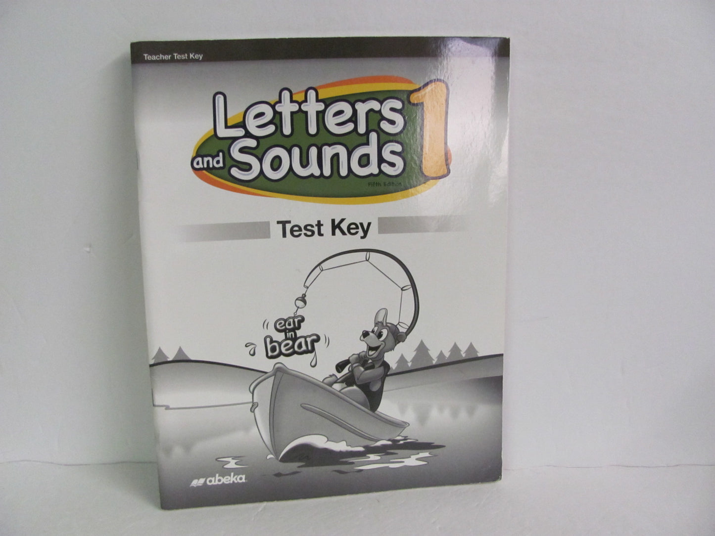 Letters and Sounds 1 Abeka Test Key Pre-Owned 1st Grade Language Textbooks