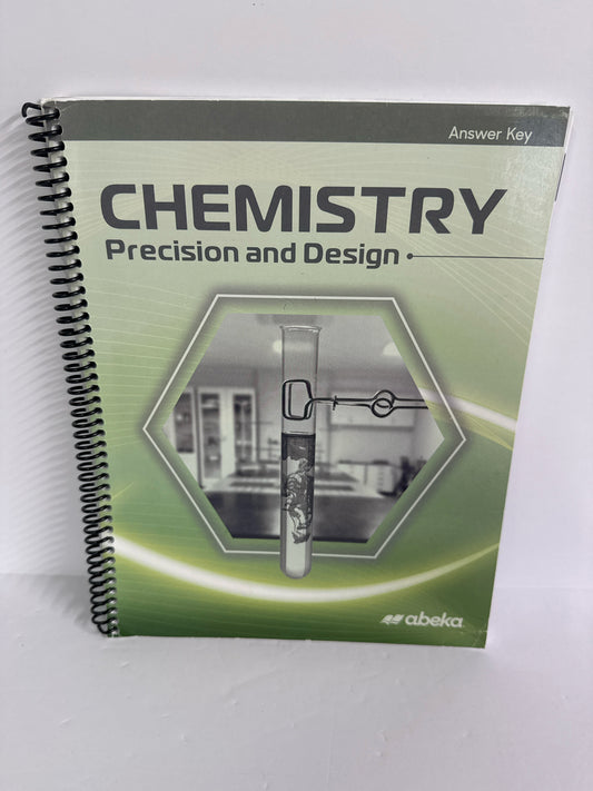 Chemistry Precision & Design Abeka Answer Key  Pre-Owned Science Textbooks