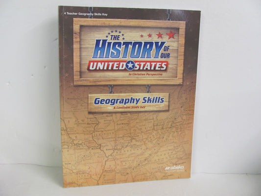 The History of Our United States Abeka 4th Grade History Textbooks