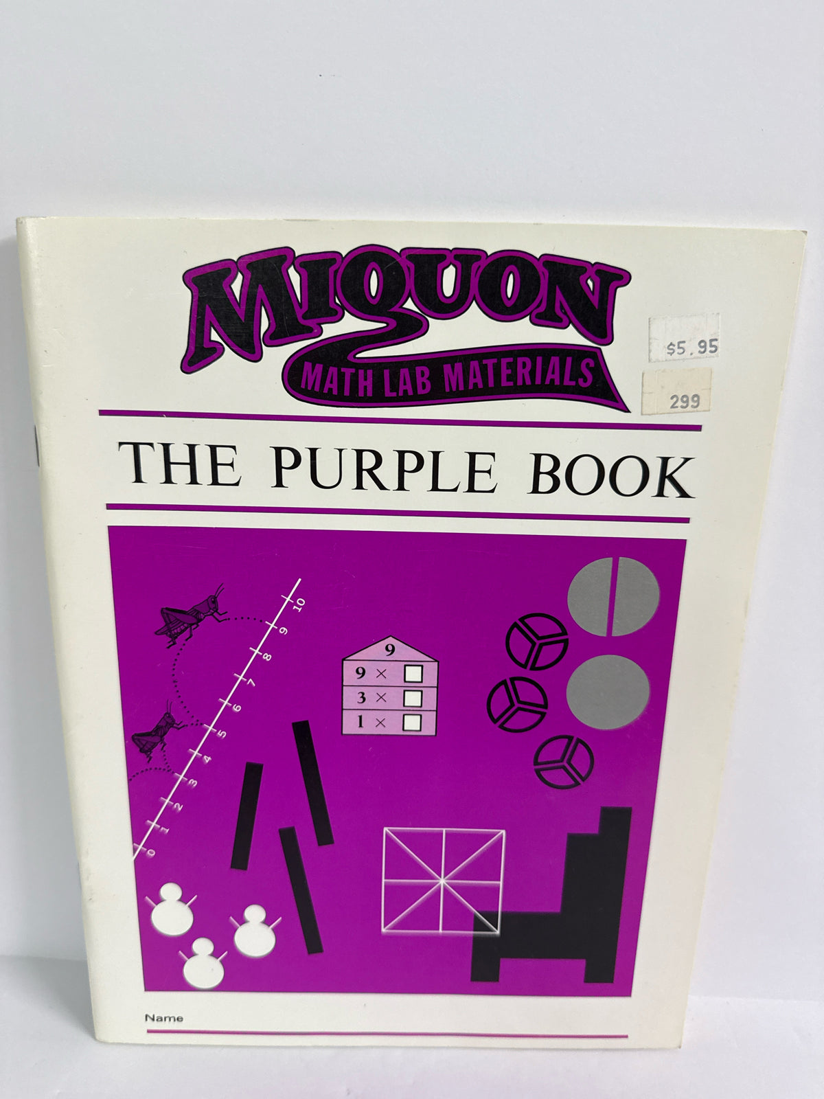 The Purple Book Miquon Student Book Pre-Owned 3rd Grade Mathematics Textbooks