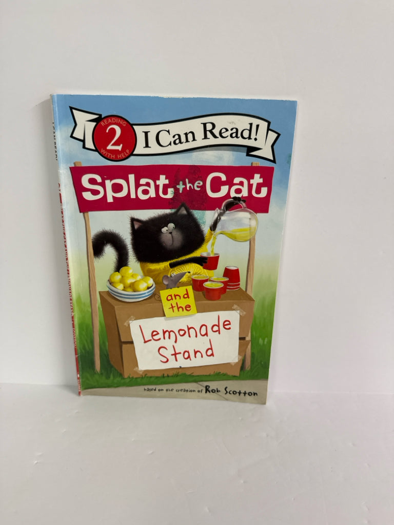Splat the Cat Rob Scotton Harper Collins Phonics Readers