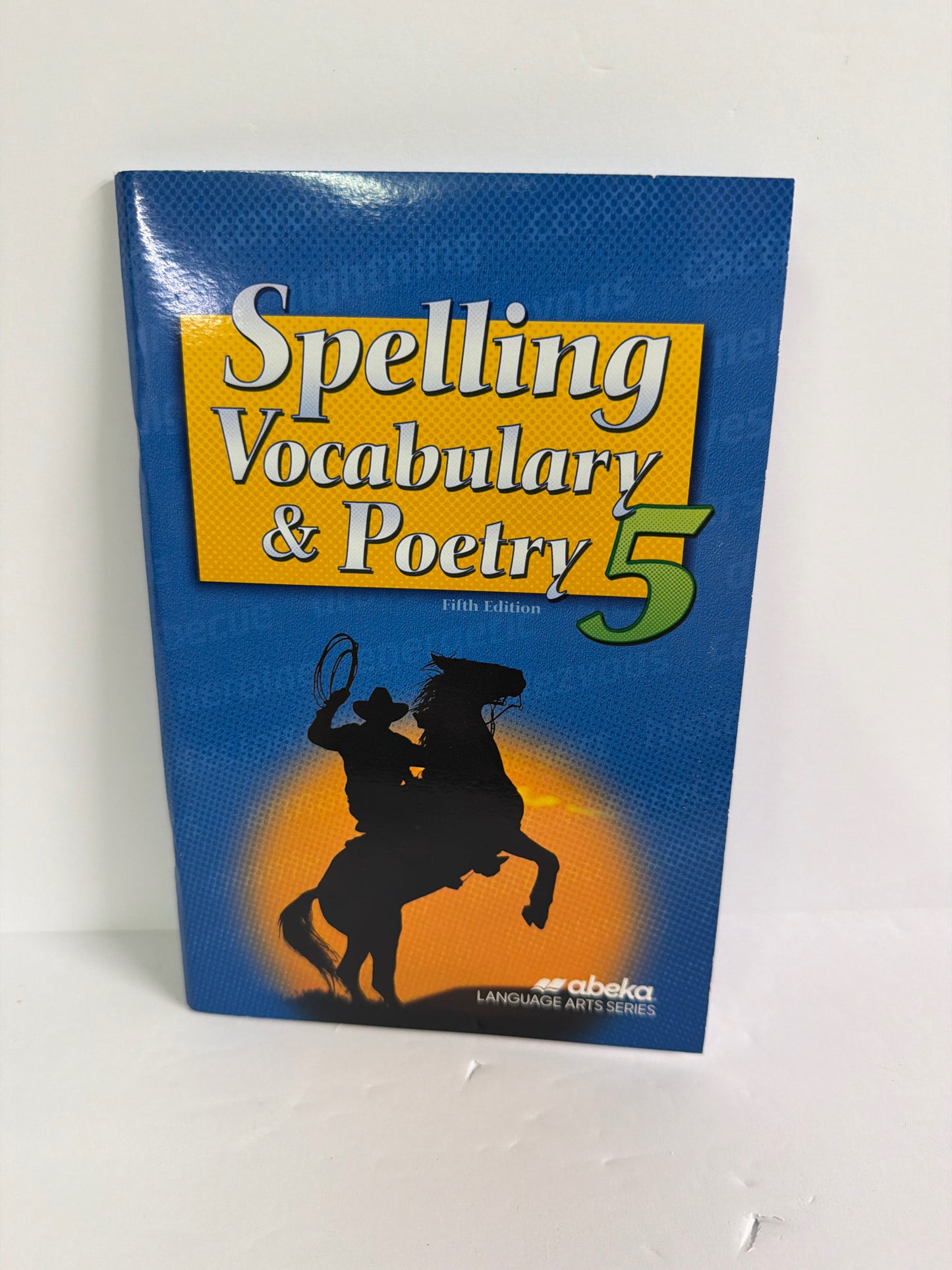 Spelling Vocabulary & Poetry Abeka 5th Grade Spelling/Vocabulary Books