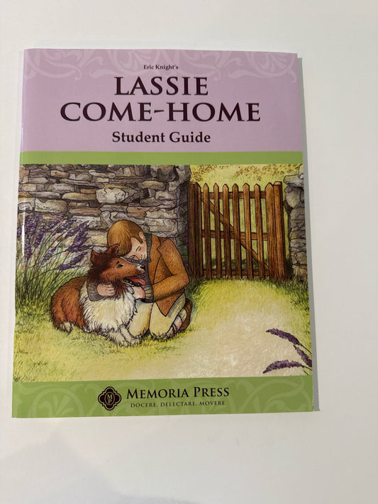 Lassie Come Home Memoria Press Student Guide Pre-Owned Literature Guides
