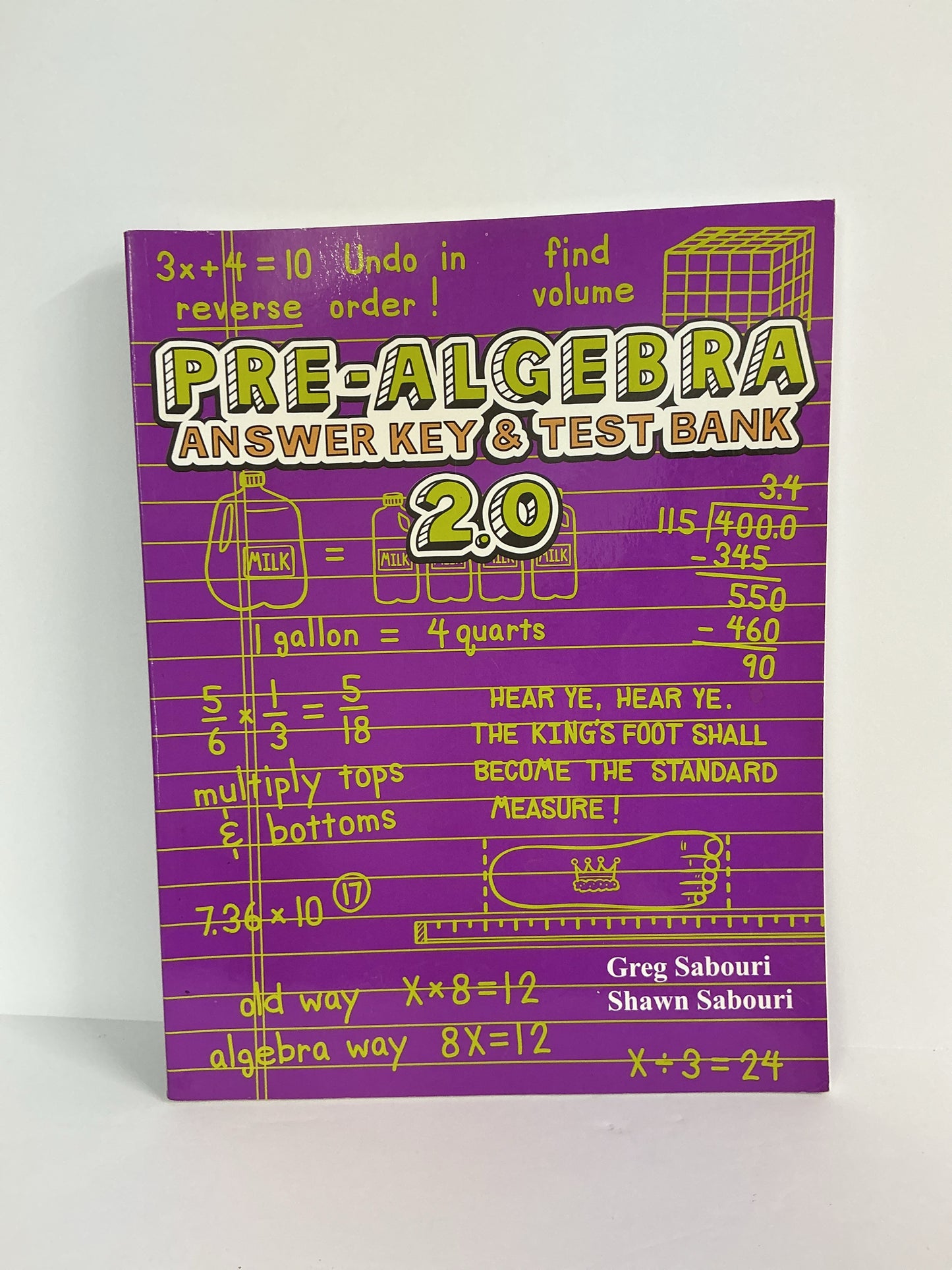 Pre-Algebra Teaching Textbooks Answer Key  Pre-Owned Mathematics Textbooks