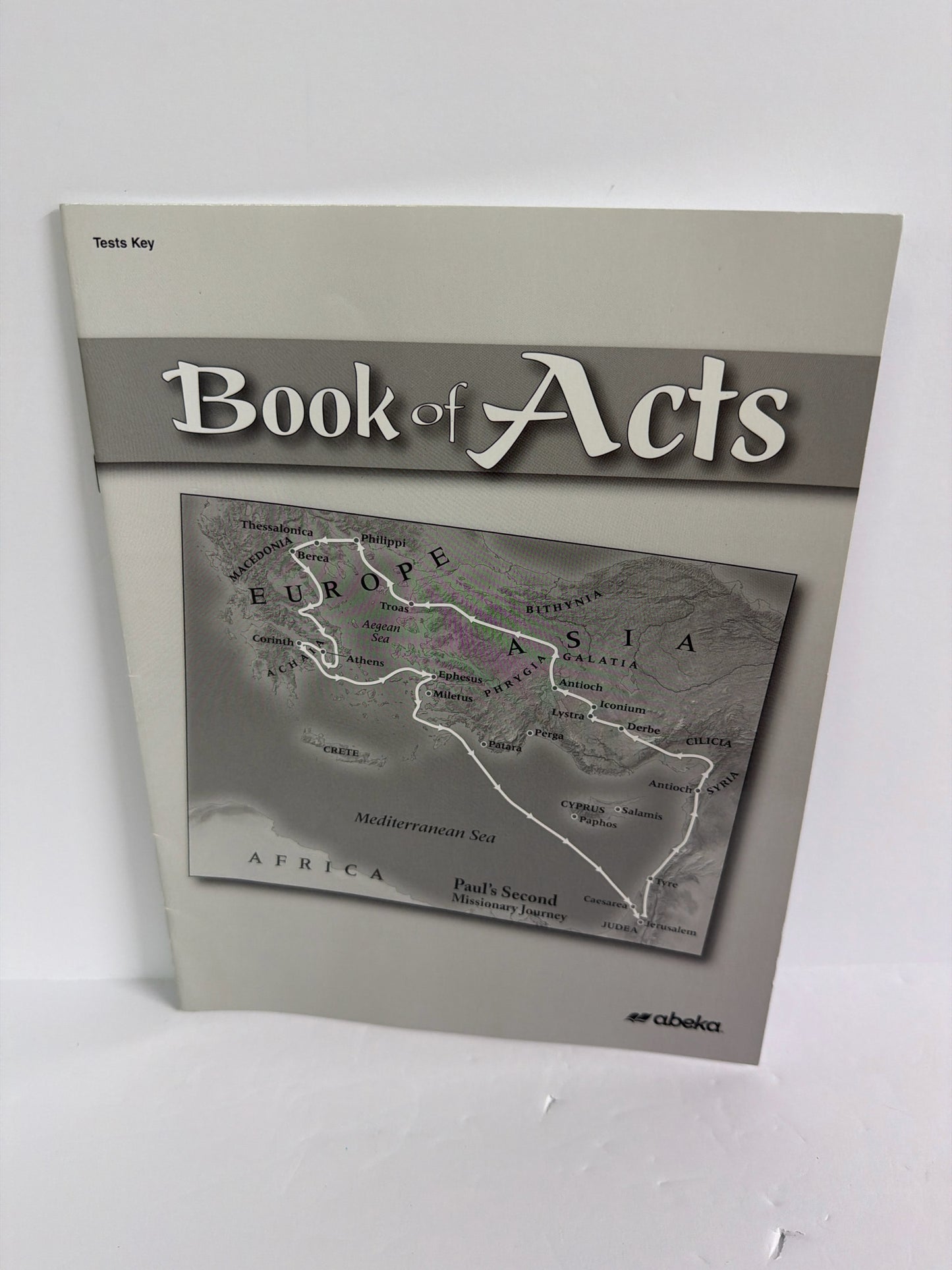 Book of Acts Abeka Test Key Pre-Owned 8th Grade Bible Textbooks