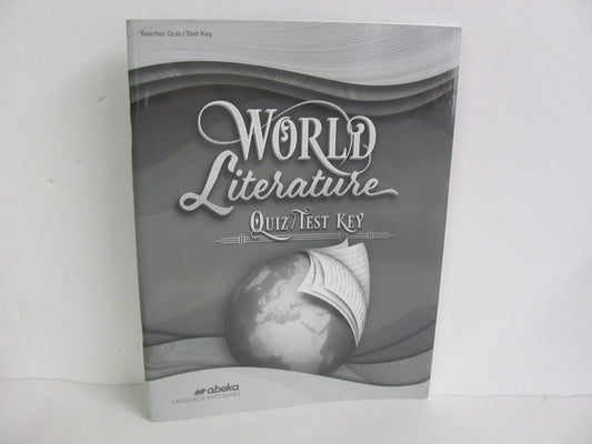 World Literature Abeka Quiz/Test Key  Pre-Owned 10th Grade Reading Textbooks