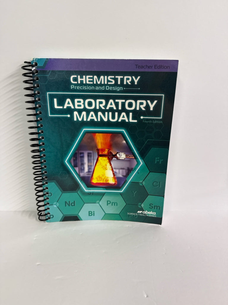 Chemistry Precision & Design Abeka Teacher Edition  Pre-Owned Science Textbooks