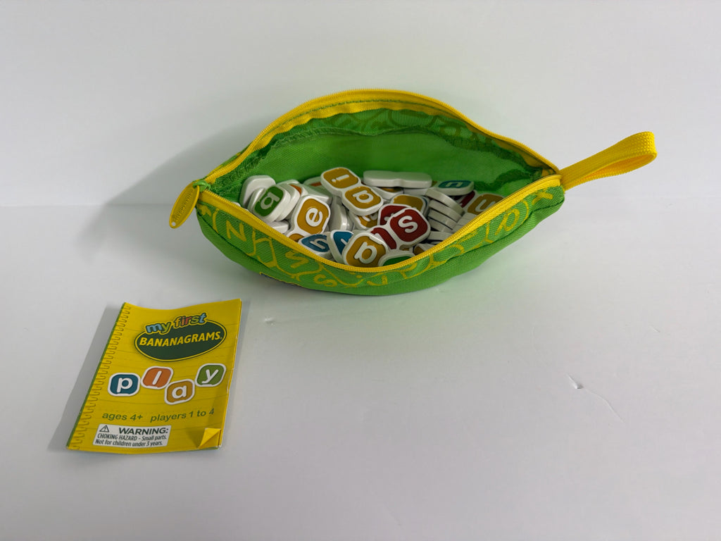 My First Bananagrams Bananagrams Pre-Owned Preschool Early Learning