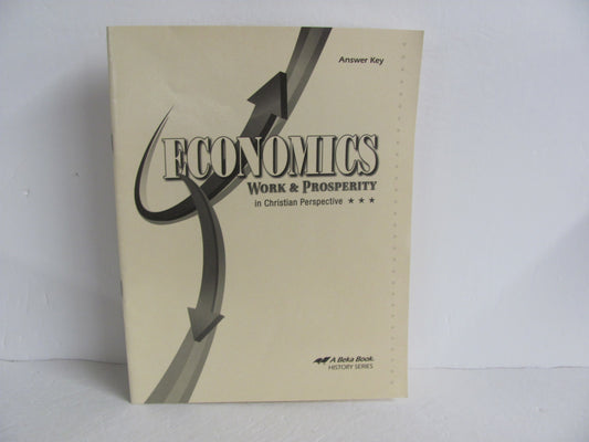Economics Abeka Answer Key  Pre-Owned 12th Grade History Textbooks