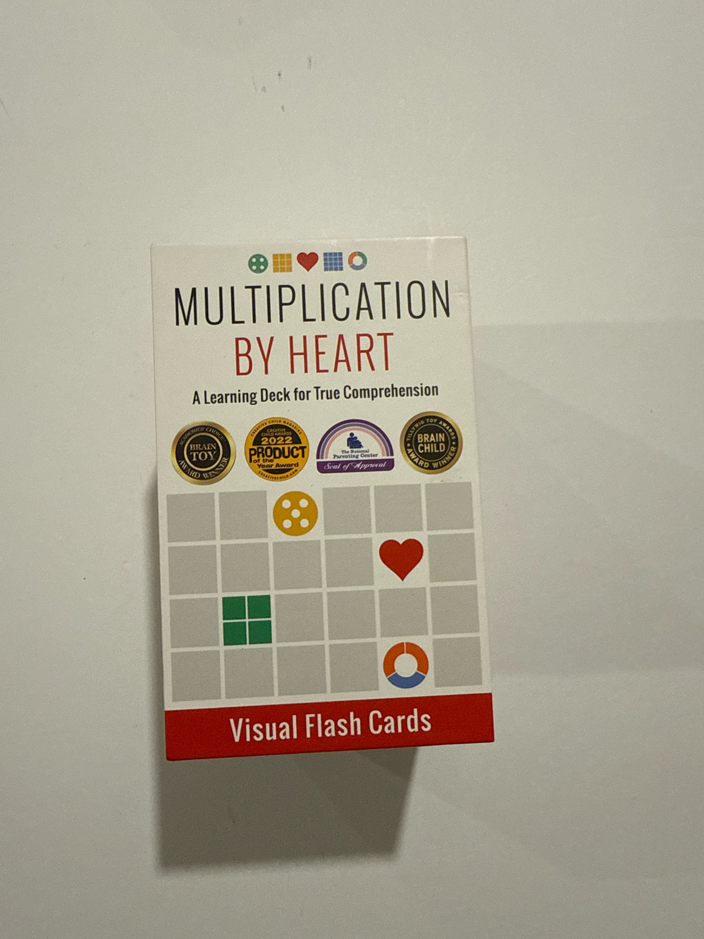 Multiplication by Heart Math for Love Flashcards Pre-Owned Manipulatives
