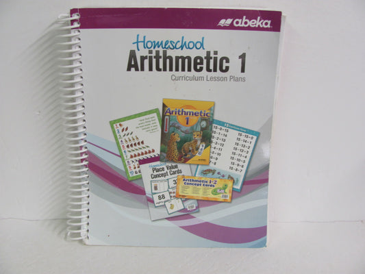 Arithmetic 1 Abeka Curriculum Pre-Owned 1st Grade Mathematics Textbooks