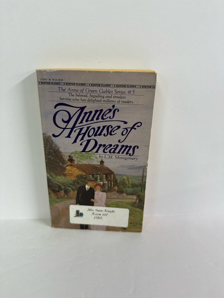 Anne's House of Dreams Bantam Pre-Owned L. M. Montgomery Fiction Books