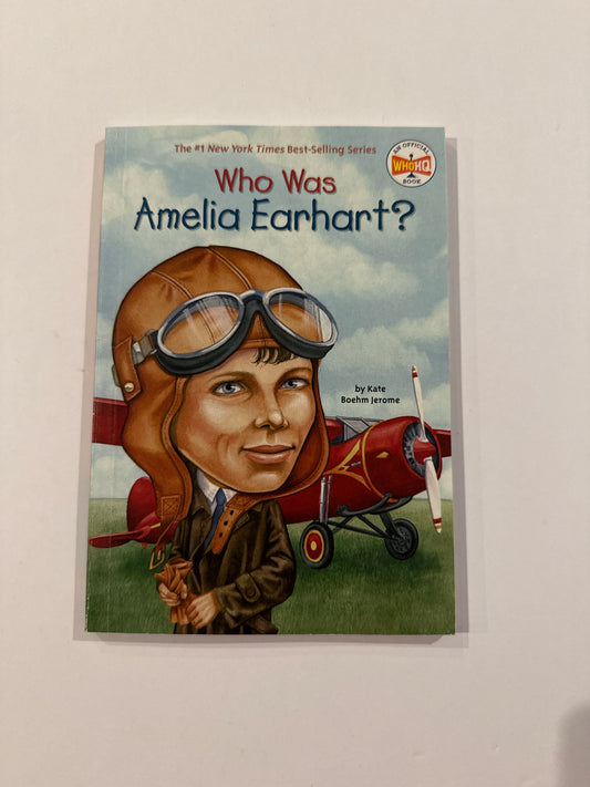 Who Was Amelia Earhart Who What Why Pre-Owned Jerome Fiction Books