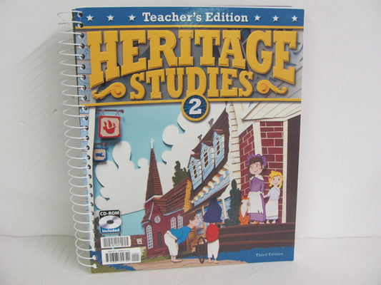 Heritage Studies 2 BJU Press Teacher Edition  Pre-Owned History Textbooks
