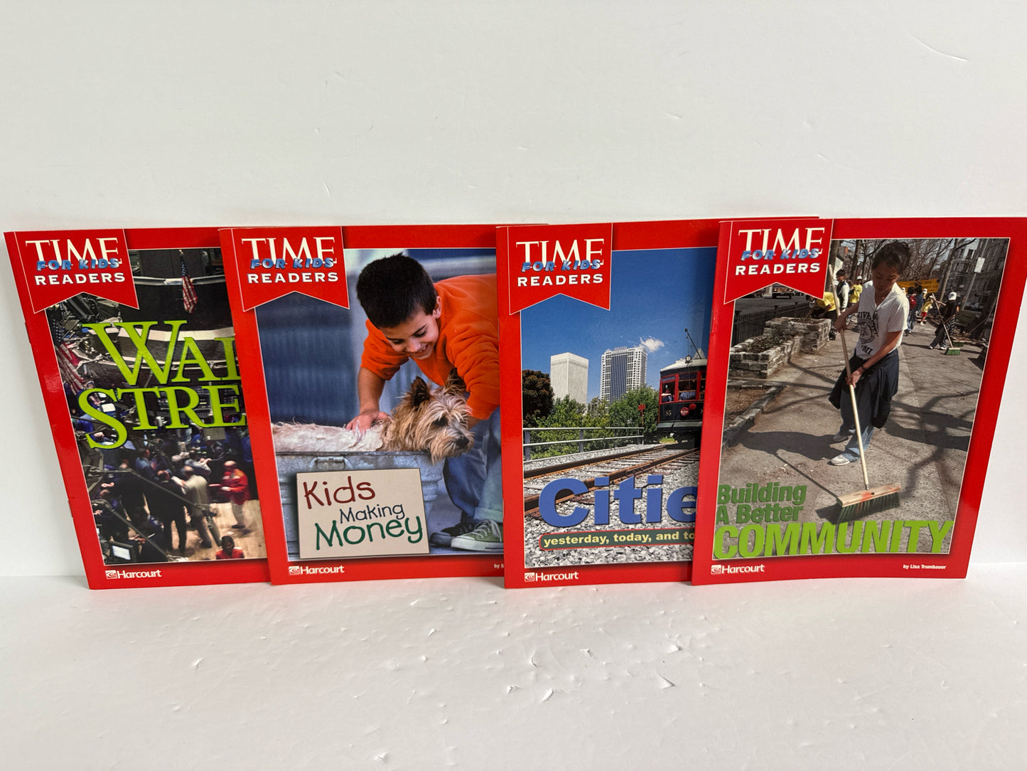 Time for Kids Readers Harcourt Set  Pre-Owned Elementary Reading Textbooks