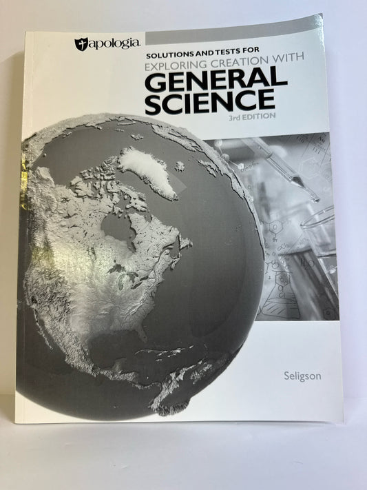 Exploring Creation With General Sci Apologia Seligson Science Textbooks