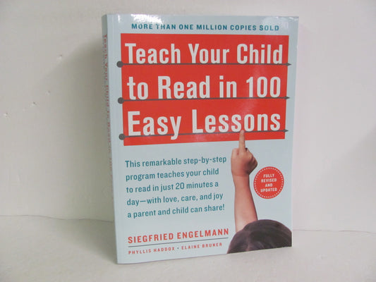 Teach Your Child To Read In 100 Avid Reader Press Pre-Owned Language Textbooks