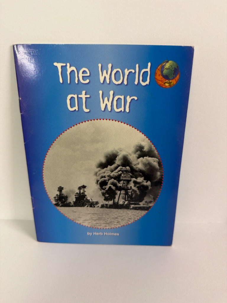 The World at War McGraw-Hill Reader Pre-Owned Herb Holmes Reading Textbooks