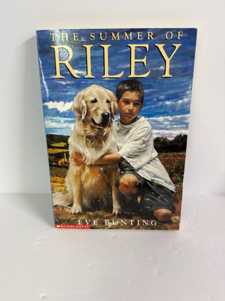 The Summer of Riley Scholastic Pre-Owned Eve Bunting Fiction Books