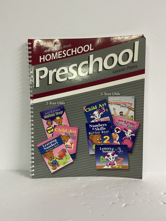 Homeschool Preschool Abeka Lesson Plans  Pre-Owned Preschool Early Learning