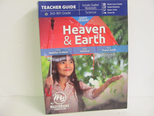 God's Design Heaven & Earth Master Books Lawrence Science Textbooks
