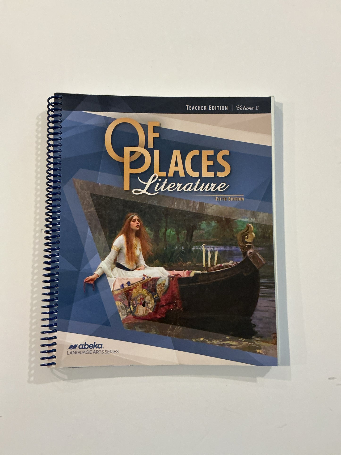 Of Places Literature Vol 2 Abeka Teacher Edition  Pre-Owned 8th Grade Literature