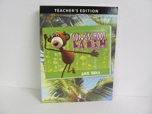 Song School Latin Classical Academic Teacher Edition  Pre-Owned Latin Books