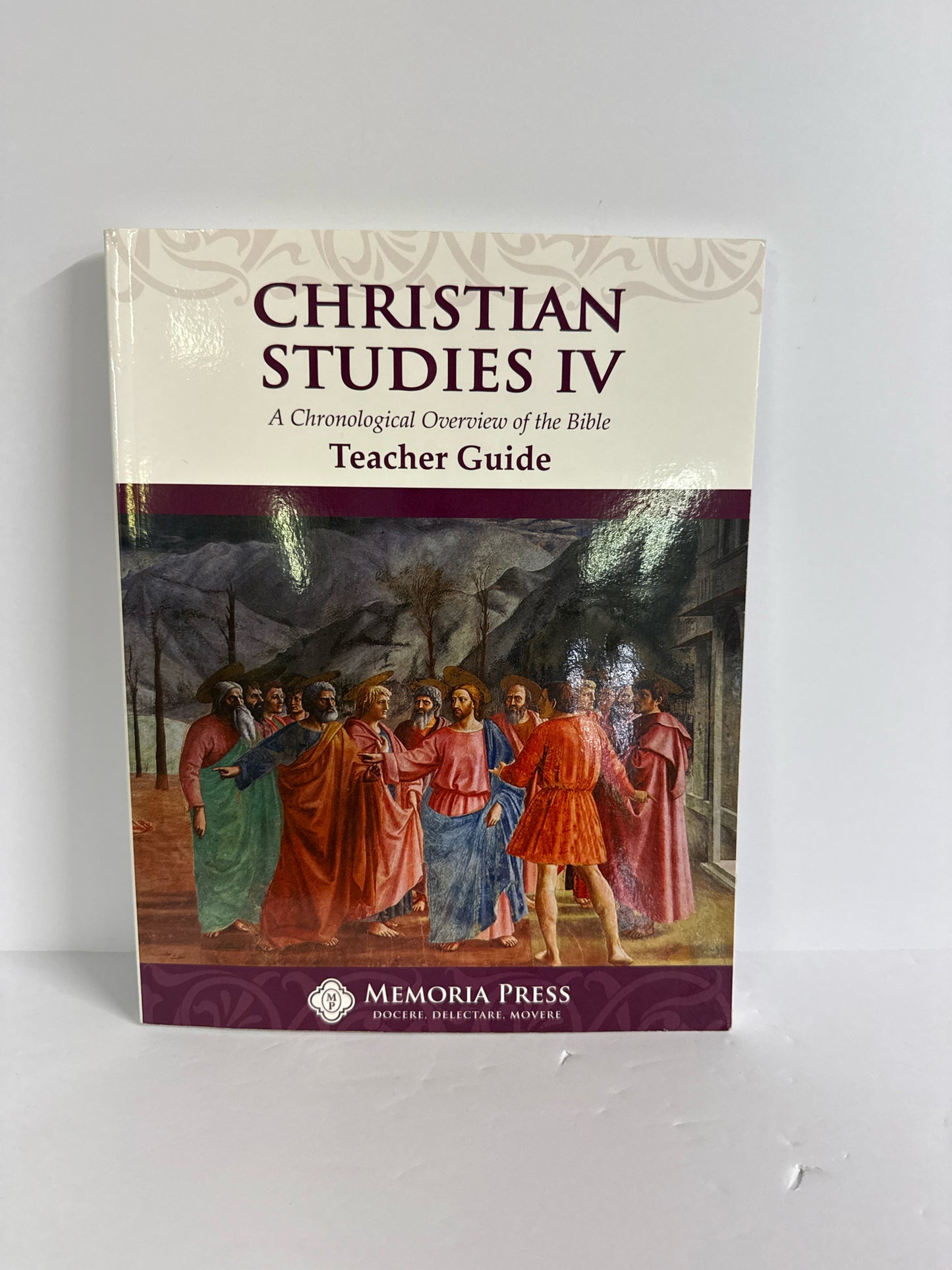 Christian Studies IV Memoria Press Teacher Guide  Pre-Owned 6th Grade Literature