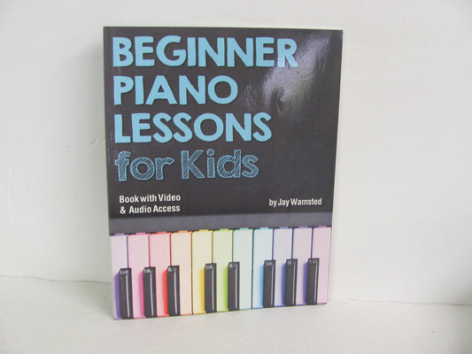 Beginner Piano Lessons Watch & Learn Pre-Owned Wamsted Music Education Books