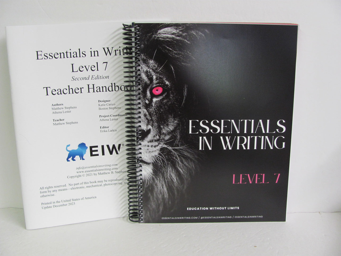 Essentials in Writing 7 Set  Pre-Owned 7th Grade Creative Writing Books