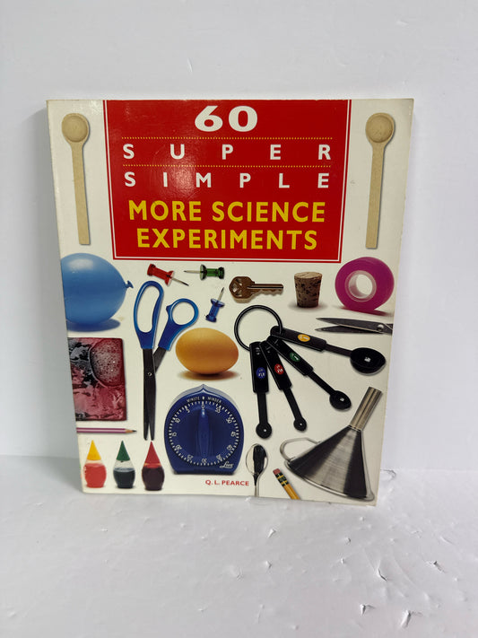 60 Super Simple More Science Experi Lowell House Pre-Owned Experiment Books