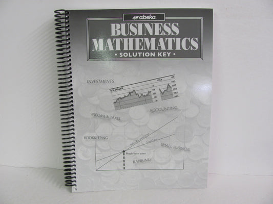 Business Mathematics Abeka Solution Key Pre-Owned Mathematics Textbooks