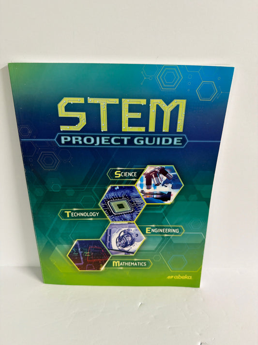 Stem Project Guide Abeka Guide  Pre-Owned 9th Grade Science Textbooks
