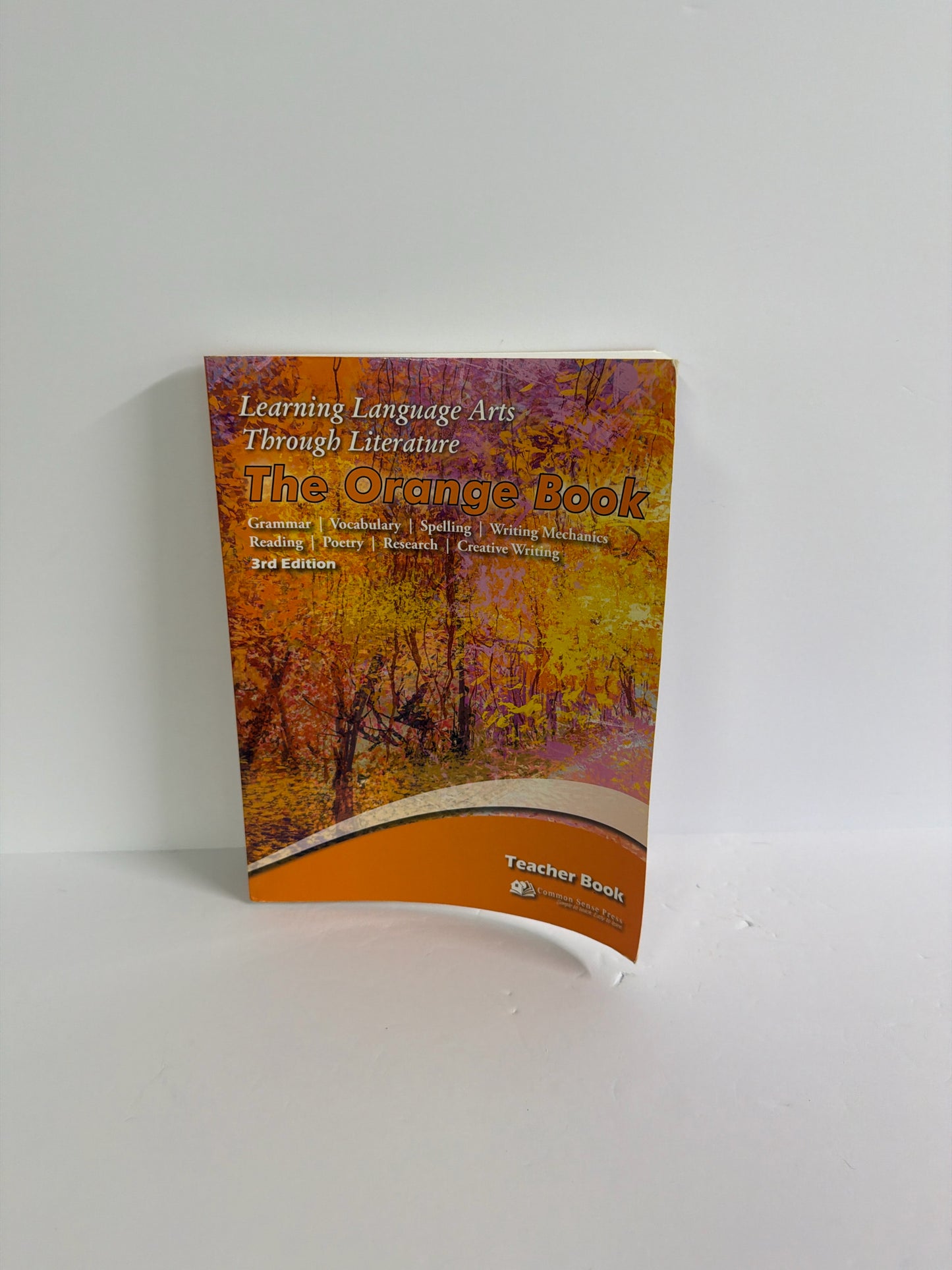 The Orange Book Common Sense Press Teacher Copy  Pre-Owned Language Textbooks