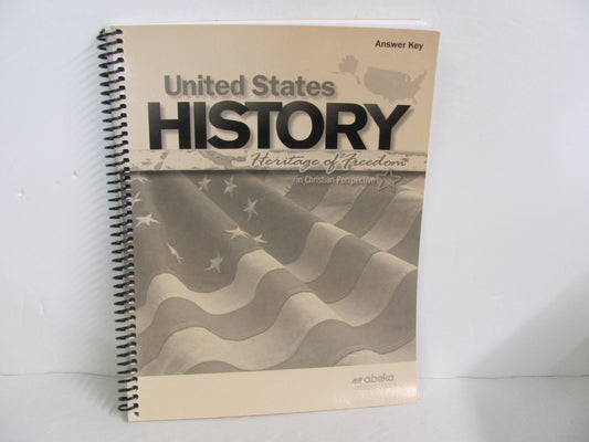 United States History Abeka Answer Key  Pre-Owned 11th Grade History Textbooks