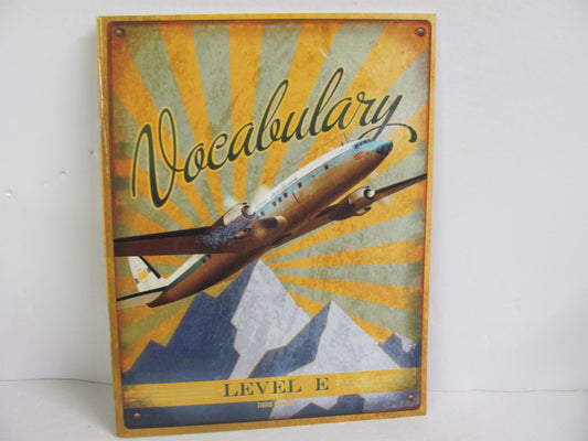 Vocabulary Level E BJU Press Student Book Pre-Owned Spelling/Vocabulary Books