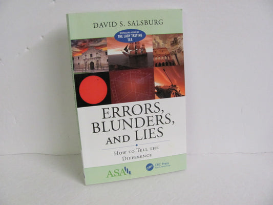 Errors, Blunders, and Lies ASA Pre-Owned Salsburg High School Logic Books