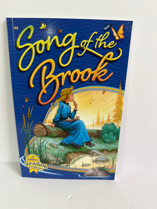 Song of the Brook Abeka Reader  Pre-Owned 4th Grade Reading Textbooks