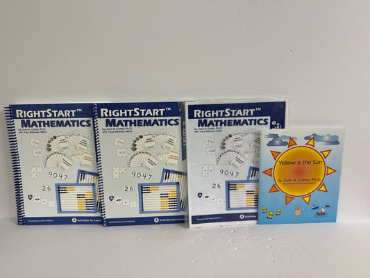 Level B RightStart Set  Pre-Owned 1st Grade Mathematics Textbooks