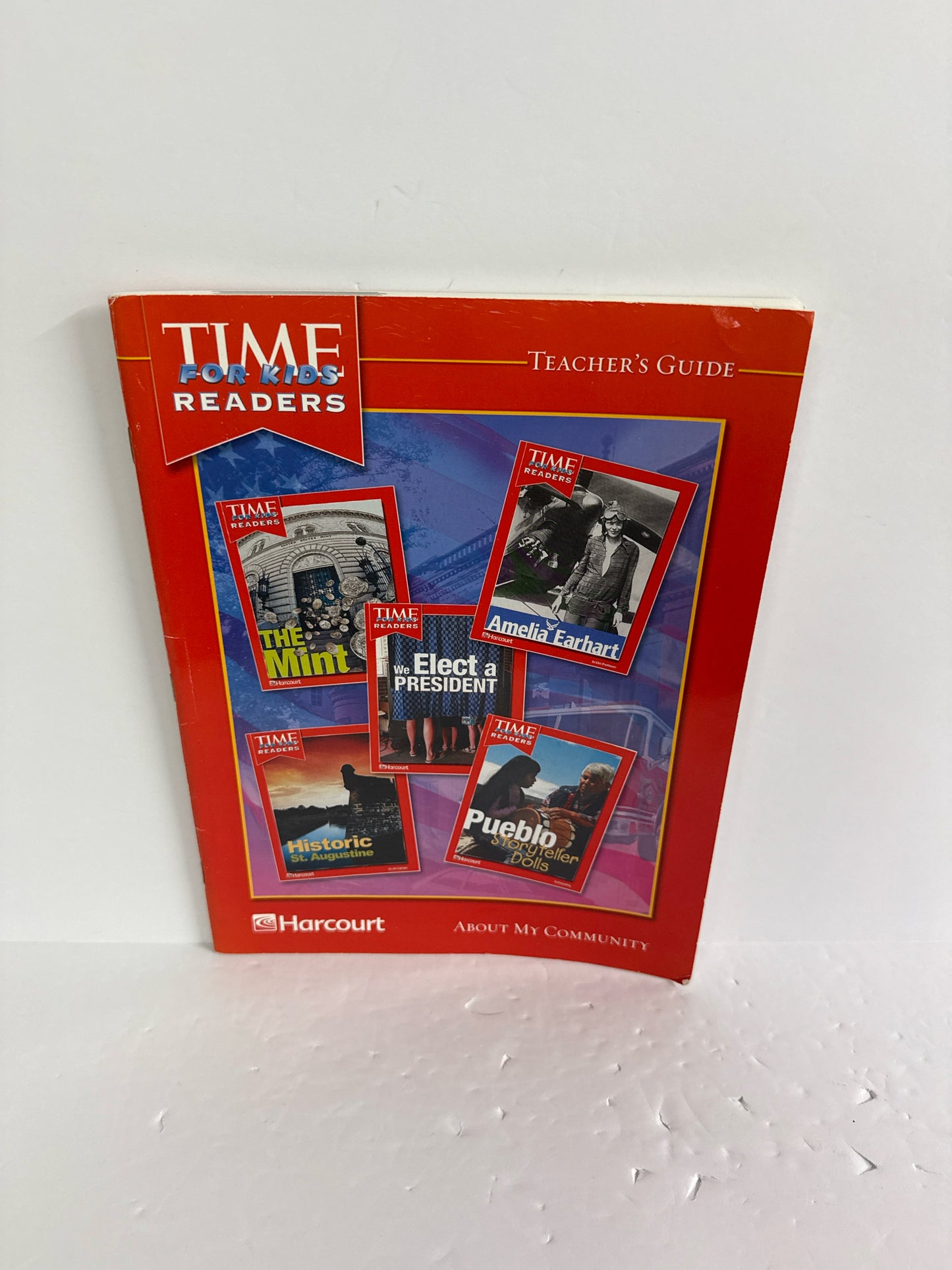 Time for Kids Readers Harcourt Teacher Guide  Pre-Owned Reading Textbooks